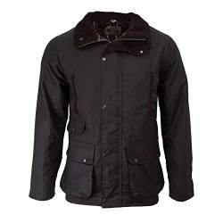 WALKER AND HAWKES Hawthorn - Herren Wachsjacke - leichte Wattierung von WALKER AND HAWKES