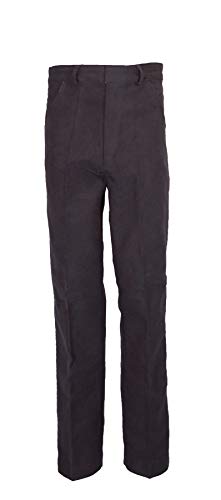 WALKER AND HAWKES Herren Moleskinhose - klassisch - 100% Baumwolle - Marineblau - W32 Normale Länge von WALKER AND HAWKES