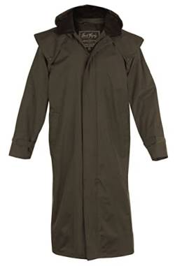 WALKER AND HAWKES - Men's Jack Murphy Waterproof Lambourne Coat - Olive - Large von WALKER AND HAWKES