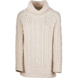 WALKER AND HAWKES Whitemore - Damen Pullover aus Merinowolle - Perlfarben - L von WALKER AND HAWKES