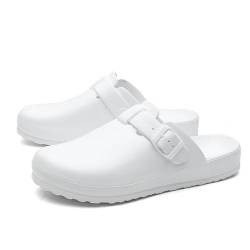 Herren Sandalen Clogs Unisex Hausschuhe Strand Flach Männliche Ärzte Krankenpflege Clogs Frauen Männer Sommer Hausschuhe von WANAM