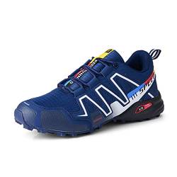 Herren-Bergschuhe, Trekking-Schuhe, Trail Running, atmungsaktiv, Wanderschuhe, rutschfest, Kletterschuhe, Speedcross 3., Speed3 Cpblue 43, 43 EU von WANDER EU