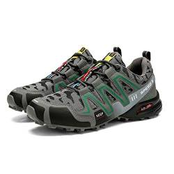 Herren-Bergschuhe, Trekking-Schuhe, Trail Running, atmungsaktiv, Wanderschuhe, rutschfest, Kletterschuhe, Speedcross 3., Speed3 Cpgray Com 44, 44 EU von WANDER EU