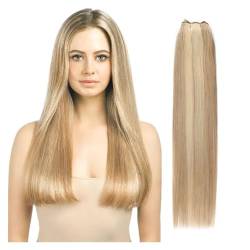 Human Hair Bundles Brasilianische glatte Haarwebart-Bündel, 35,6–71,1 cm, Höhenverhältnis, Remy-Haarverlängerungen, 100 g/Stück Haarverlängerungen (Size : 3Pcs/Lot, Color : P18-22_14INCHES) von WANGHAI-666