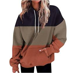 WANGTIANXUE Weihnachten Kapuzenjacke Schwarz Pullover Usa Sweatshirt Langarm Sweatjacke Kapuze Damen Dirndlblusen FüR Damen Pullover Kaschmir Kapuzenpullover Schwarz Bluse Jacke Damen Hoody Damen H von WANGTIANXUE