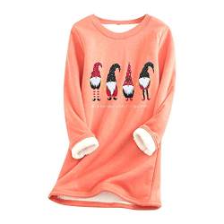 WANGTIANXUE Weihnachten Winterpullover MäDchen 140 Tops Teenager MäDchen Weihnachts Jogginghose Bh Hemdchen Jumpsuit Weihnachten Hoodie Ohne Kapuze Oberteile Elegant Sweatshirt Reine Baumwolle Tuni von WANGTIANXUE