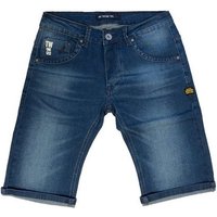 WANGUE Jeansshorts Jeans Shorts Kurze Cargo Sommer Hose Bermuda (1-tlg) 3238 in Dunkelblau von WANGUE