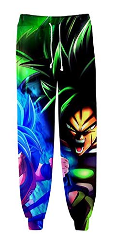 WANHONGYUE Anime Dragon Ball Son Goku 3D Gedruckt Sweatpants Jogginghose Cosplay Kostüm Sporthosen Trousers Trainingsanzug 1163/2 S von WANHONGYUE