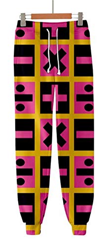 WANHONGYUE Anime JoJo’s Bizarre Adventure 3D Gedruckt Sweatpants Jogginghose Cosplay Kostüm Sporthosen Trousers Trainingsanzug 1174/13 XL von WANHONGYUE
