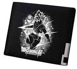 WANHONGYUE Dragon Ball Anime Portemonnaie Bifold Brieftasche Kunstleder Schlanke Geldbörse Kreditkartenhülle /9 von WANHONGYUE