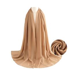 WANSSY® moderner Chiffonschal lang Schal Stola Tuch für Hochzeit Abendkleid in verschiedenen Größen Farben (Besh XXL) von WANSSY