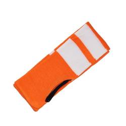 WAOCEO Angelausrüstungstasche 1pc Elastische Teleskop Angelrute Tasche Fisch Stange Schutz Hülse Angeln Zubehör Lagerung Taschen Angelzubehör (Color : Orange) von WAOCEO