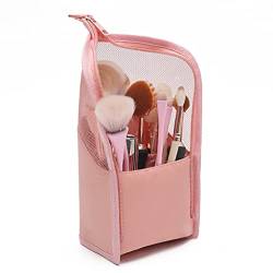 Reise Make Up Pinsel Tasche Tragbarer Kosmetikpinsel Organizer Wasserdicht Stand Up Make Up Pinsel Beutel Kulturbeutel Make Up Pinsel Tasche von WATERBELINE