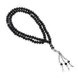 WATERBELINE 9 Farben 99 Perlen Kristall Seil Kette Charm Religiöses Tasbih Gebet Glasperlen Armband Damen Herren Schmuck von WATERBELINE