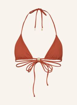 Watercult Triangel-Bikini-Top The Essentials braun von WATERCULT