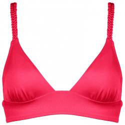 Watercult - Women's Makramé Love Bikini Top 7039 - Bikini-Top Gr 40 - Cup: C rosa/rot von WATERCULT