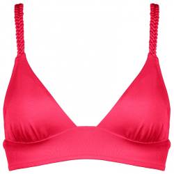 Watercult - Women's Makramé Love Bikini Top 7039 - Bikini-Top Gr 44 - Cup: B rosa/rot von WATERCULT