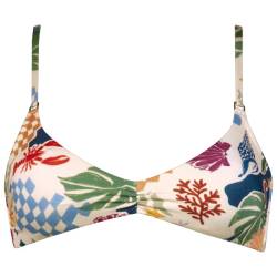 Watercult - Women's Seaside Tales Bikini Top 7110 - Bikini-Top Gr 36;38;40;44 weiß von WATERCULT