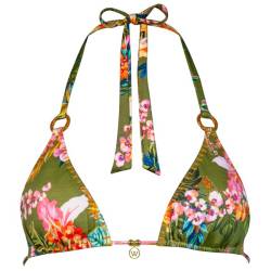 Watercult - Women's Sunset Florals Bikini Top 7086 - Bikini-Top Gr 40 bunt von WATERCULT