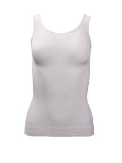 WB Jolinesse® Damen Unterhemd - Formhemd - S M L XL - Lycra® Beauty (S [36/38], Weiß) von WB