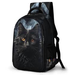 WCEECE Kids Schulranzen Ultraleichte Süße Katze Schultasche Mädchen Junge Kinder Schulrucksack Tier Grundschule Schultaschen 1-4. Klasse Rucksack von WCEECE