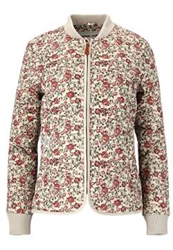 WEATHER REPORT Damen Übergangsjacke Floral 1106 Oatmeal 40 von WEATHER REPORT