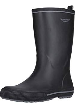 WEATHER REPORT Unisex Lanbota Gummistiefel, Black, 41 EU von WEATHER REPORT