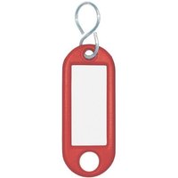 WEDO Schlüsselanhänger WEDO® 262 Schlüsselanhänger mit S-Haken rot - 10er von WEDO