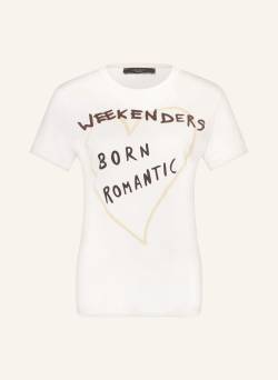 Weekend Maxmara T-Shirt Nervi weiss von WEEKEND MaxMara