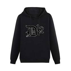 WEIDU Hoodies D12 Hip Hop Group Logo Long Sleeve Sweatshirts Black M von WEIDU