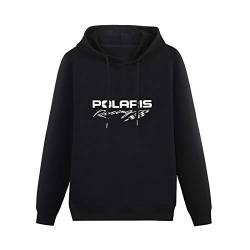 WEIDU Hoodies Polaris RZR Racing Graphic Casuals Fashion Long Sleeve Sweatshirts Black 3XL von WEIDU