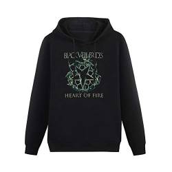 WEIDU Hoodies Veil Brides Heart of Fire Logo Long Sleeve Sweatshirts Black XL von WEIDU