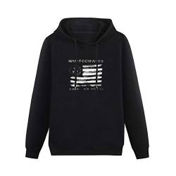 WEIDU Hoodies Whitechapel Strike Through Salute Long Sleeve Sweatshirts Black XL von WEIDU