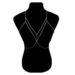 Körperkette für Frauen, Bikini-Kette, weiblicher Body-Schmuck (Farbe: D, Größe: wie abgebildet) (E wie abgebildet) von WEISSBIER