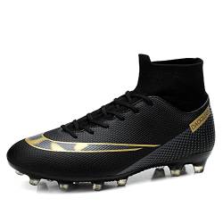 WEJIESS Fußballschuhe Herren Fußballschuhe Professionelle Spikes Jugend Fußballspiel Schuhe Fußballschuhe Schnürsenkel Training Sportschuhe von WEJIESS