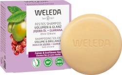 WELEDA Bio Festes Shampoo Volumen & Glanz - Naturkosmetik Haarpflege Seife für kraftvolles Haar mit Jojoba Öl, Reisprotein & Guarana Extrakt. Natürliches Haarshampoo ohne Silikone (vegan / 1x 50g) von WELEDA