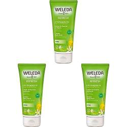 WELEDA Bio Refresh Duschgel vegan - Naturkosmetik Citrus Duschseife für Frauen & Männer mit Zitrone/Orange Duft - Natürliche Hautpflege Dusche zur Reinigung von Gesicht & Körper (1x 200ml) von WELEDA