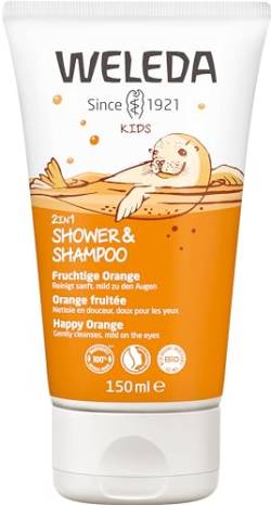 Weleda WELEDA Kids 2in1 Shower & Shampoo Fruchtige Orange (2 x 150 ml) von WELEDA
