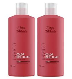 2er Color Brilliance Shampoo Invigo Wella Professionals für kräftiges Haar 500 ml von WELLA