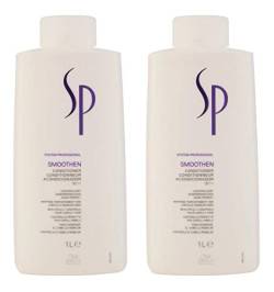 Wella 2 er Pack Wella SP Smoothen Conditioner 1000 ml von WELLA