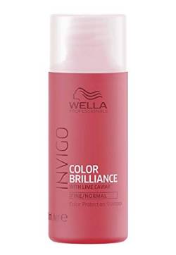 Wella Professionals Invigo Color Brilliance Color Protection Shampoo Fine/Normal, 50 ml von WELLA