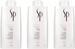 Wella SP Balance Scalp Shampoo 3x1000 ml von WELLA