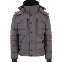 WELLENSTEYN Funktionsjacke "Starstream", Kapuze, atmungsaktiv, winddicht, für Herren, grau, L von WELLENSTEYN