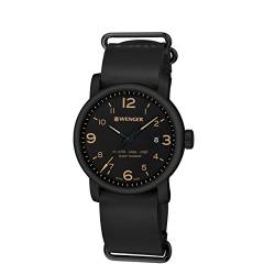 WENGER Herren-Armbanduhr WENGER URBAN METROPOLITAN 01.1041.135 Analog Quarz Leder WENGER URBAN METROPOLITAN 01.1041.135 von WENGER