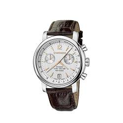 WENGER HerrenArmbanduhr Chronograph Quarz Leder 01.1043.110 von WENGER