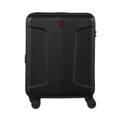 WENGER Legacy - DC Carry-On 14 Handgepäck Trolley mit 4 Rollen, 39 (44) l, Hartschale, Damen Herren, Business-Reisen Urlaub, Schwarz, 610865 von WENGER