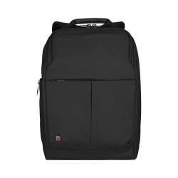 WENGER Reload 16 Laptop-Rucksack mit Tabletfach, Notebook bis 16 Zoll, Tablet bis 10 Zoll, Organizer, 16 l, Damen Herren, Büro Business-Reisen Uni, Schwarz, 601070 von WENGER