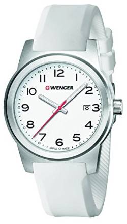 Wenger DamenArmbanduhr Analog Quarz Silikon 01.0441.147 von WENGER