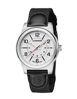 Wenger HerrenArmbanduhr Analog Quarz Nylon 01.0441.162 von WENGER