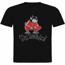T-Shirt-NU PAGADI Gift Funny Russians Tuck Wolf Wolk Russia M von WENROU